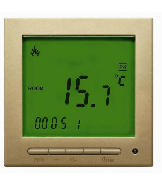 Digital thermostat of anthracite 603PWA new software
