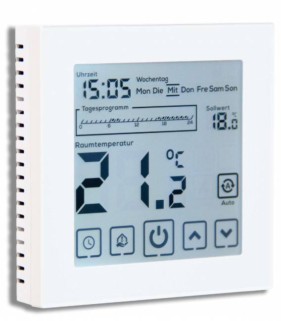 Digital Thermostat Fussbodenheizung EL5 Weiss