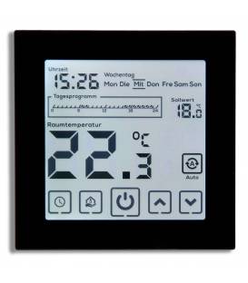 Digital Thermostat Fussbodenheizung EL05 Schwarz -Thermostat Fussbodenheizung