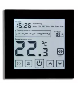 Digital Thermostat Fussbodenheizung EL05 Schwarz
