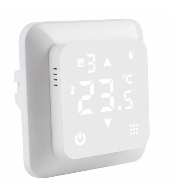 Kamerthermostaat Touch vloerverwarming 16A EL2 Wit