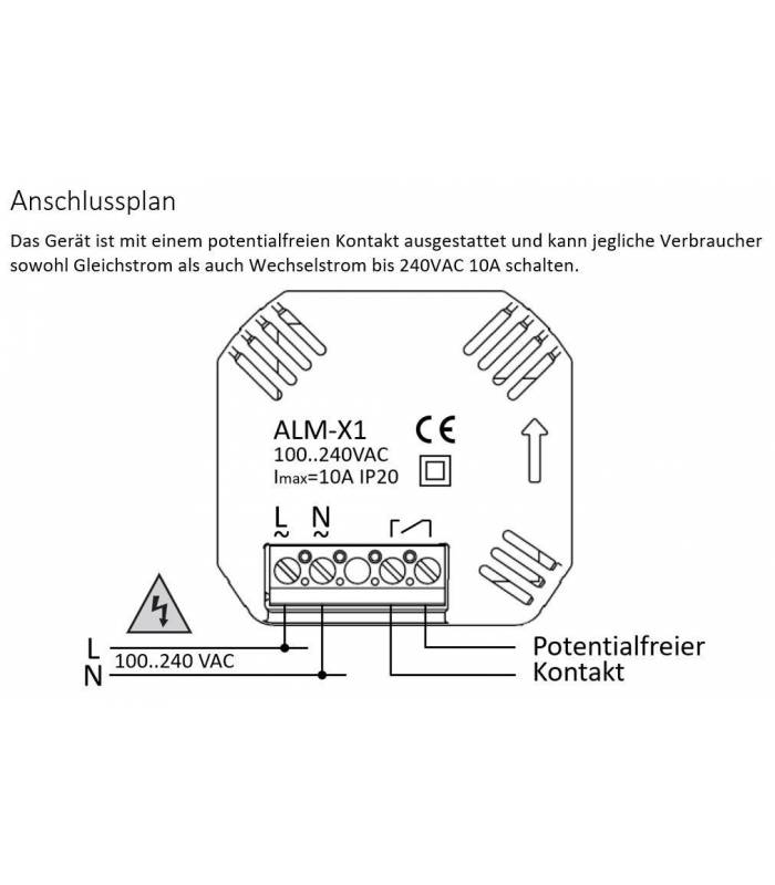 Digital Thermostat X1 multifunktional Raumthermostat Fussbodenheizung