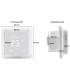 Thermostat d’ambiance Touch chauffage par le sol 16A EL2 Blanc