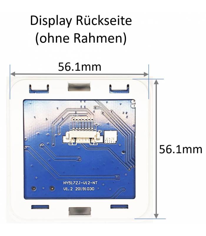 Termostato Z-wave Plus de calefacción eléctrico para suelo radiante