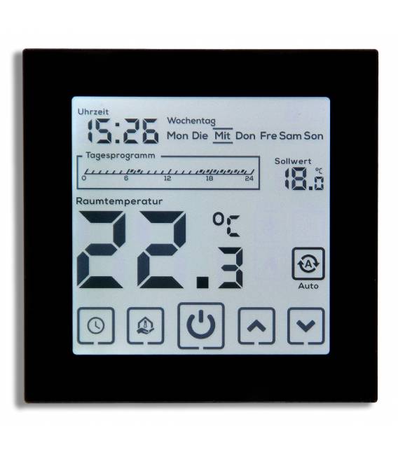 Digitale thermostaat MQTT X2 wit voor vloerverwarming