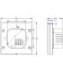 Digital Thermostat MQTT X2 White for Underfloor Heating