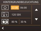 Hintergrundbeleuctung Digital Thermostat X1